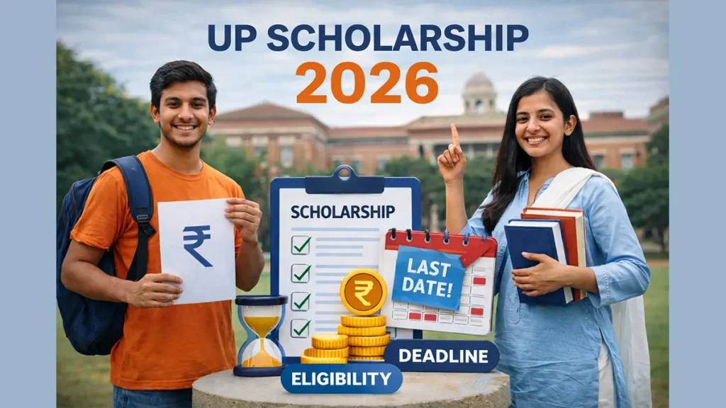 UP Scholarship 2026 last date, eligibility and status check guide for students in Uttar Pradesh